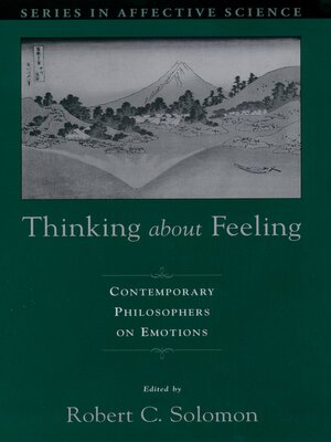 cover image of Thinking about Feeling